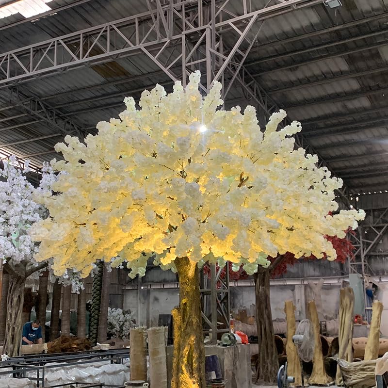 Amazon｜ショッピングモール大きな人工桜の木の希望の木の屋内と屋外の